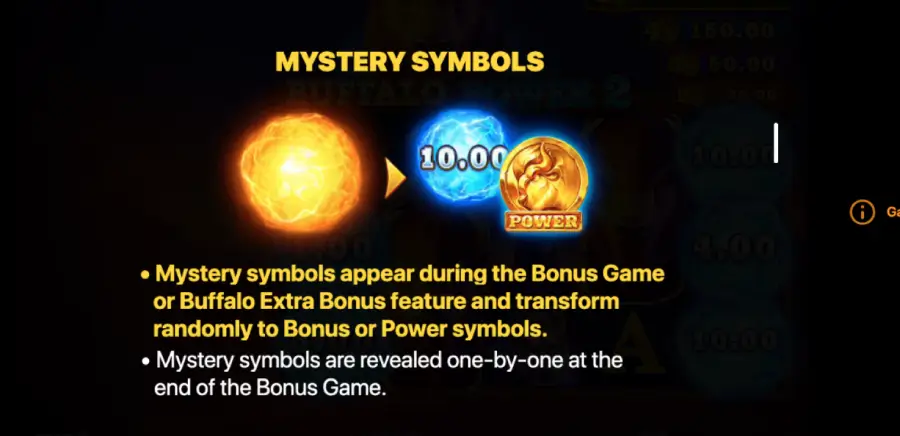 Buffalo Power 2 hold and win bonus screen Buffalo Power 2 hold and win bonus screen